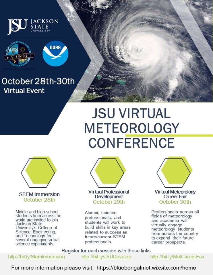 JSU Virtual Meteorology Conference NCASM II